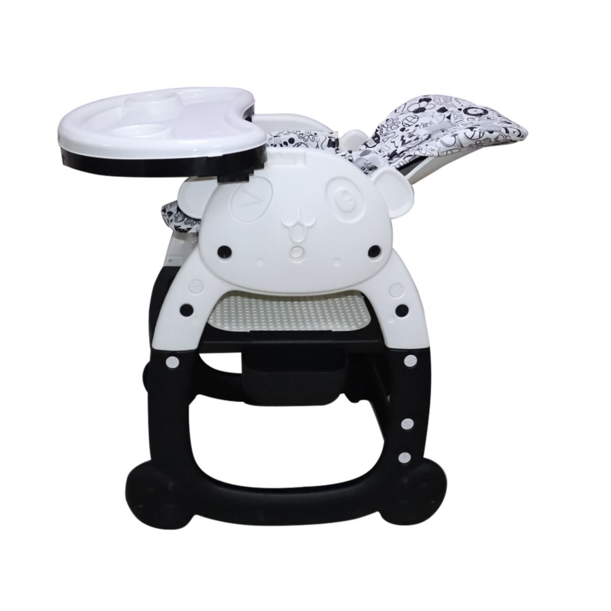 EBABY - Silla de Comer Carpeta Artist Negro- Ebaby