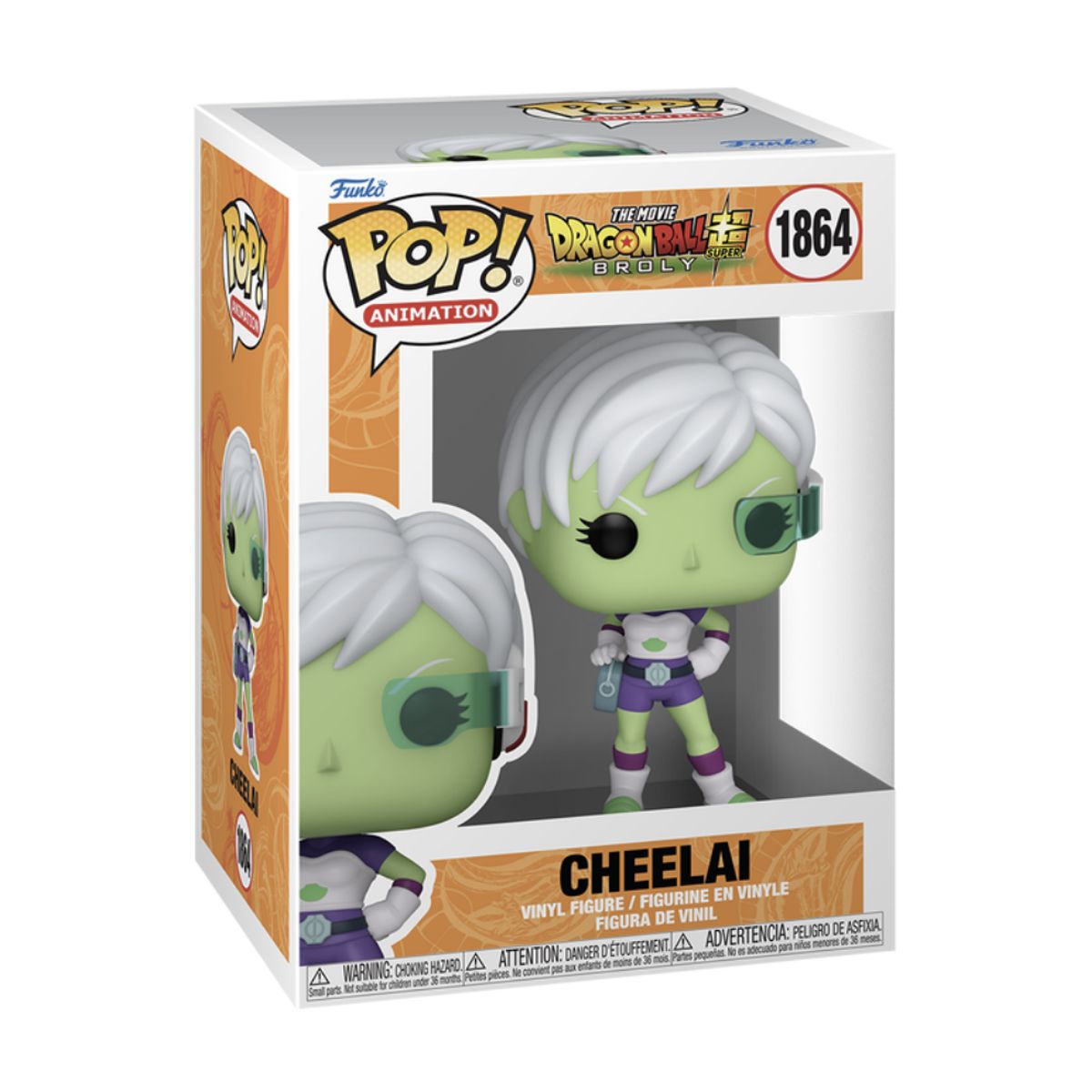 FUNKO - Cheelai Funko Pop 1864 Dragon Ball Super Broly