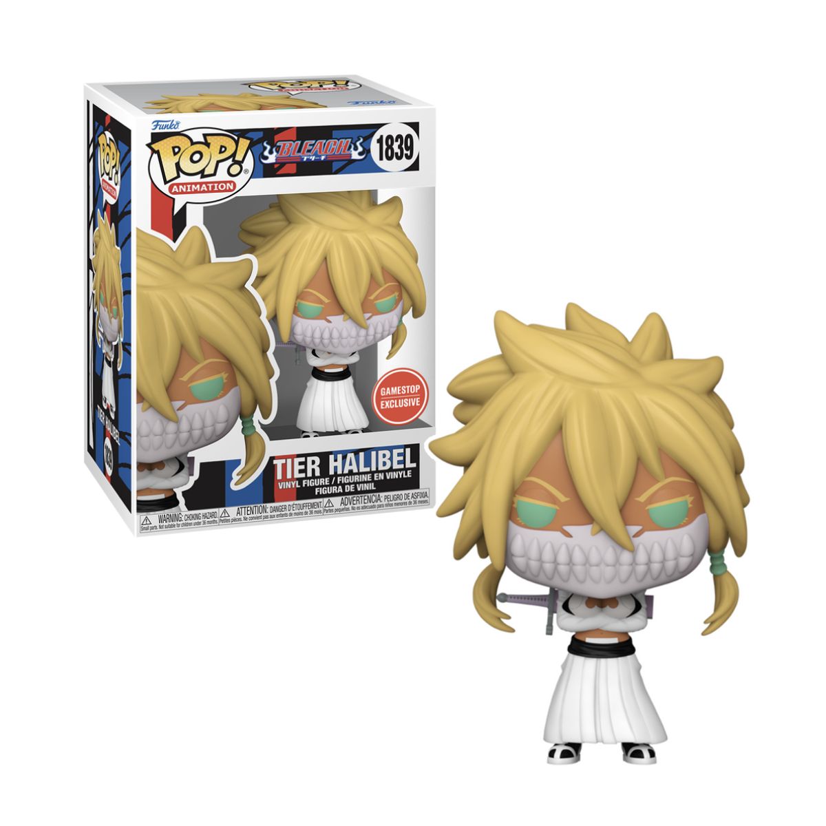 FUNKO - Tier Halibel Funko Pop 1839 Bleach Exclusivo Gamestop