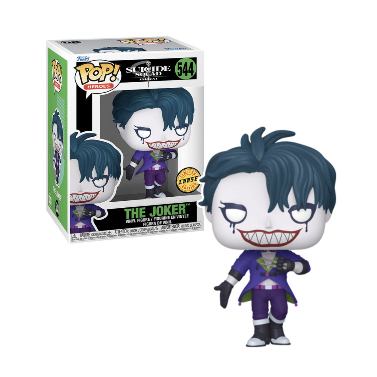 FUNKO - The Joker Chase Funko Pop 535 Suicide Squad Isekai