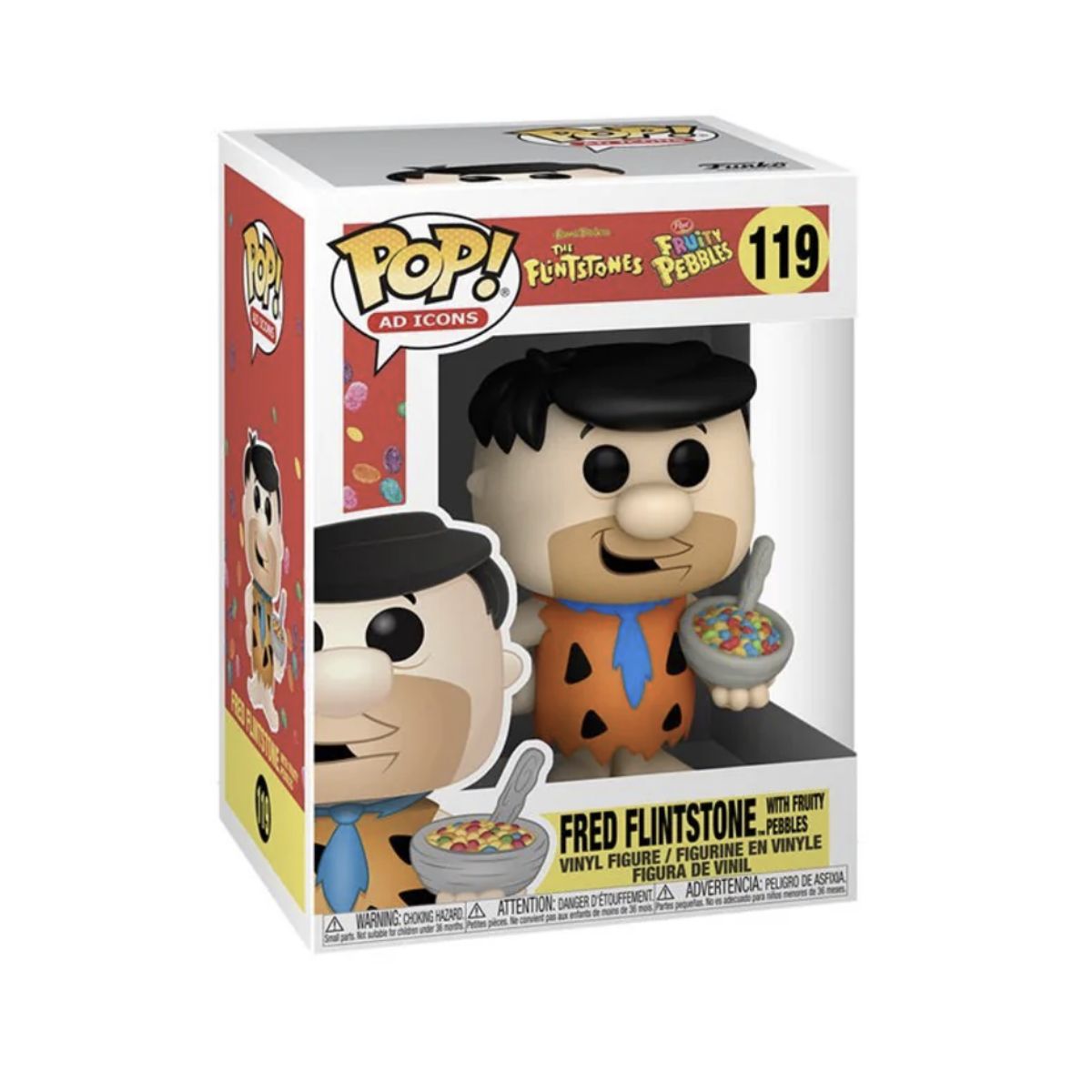 FUNKO - Pedro Picapiedra Funko Pop 119 Los Picapiedras Original