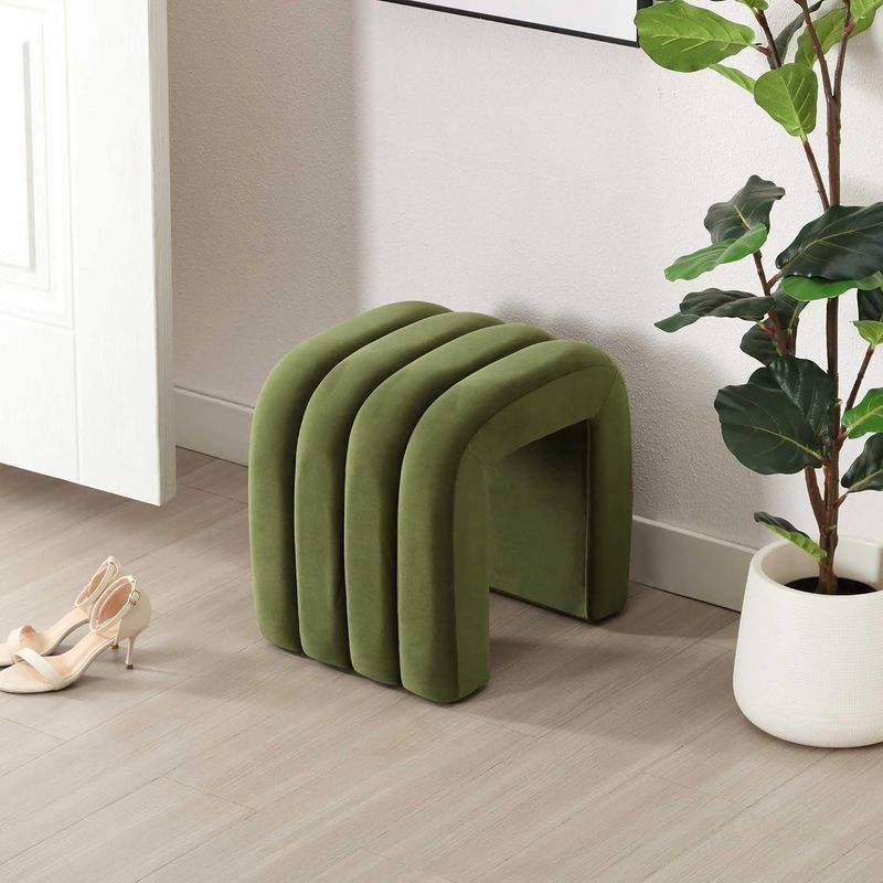 GENERICO - Puff Flouki Rectangular - Verde