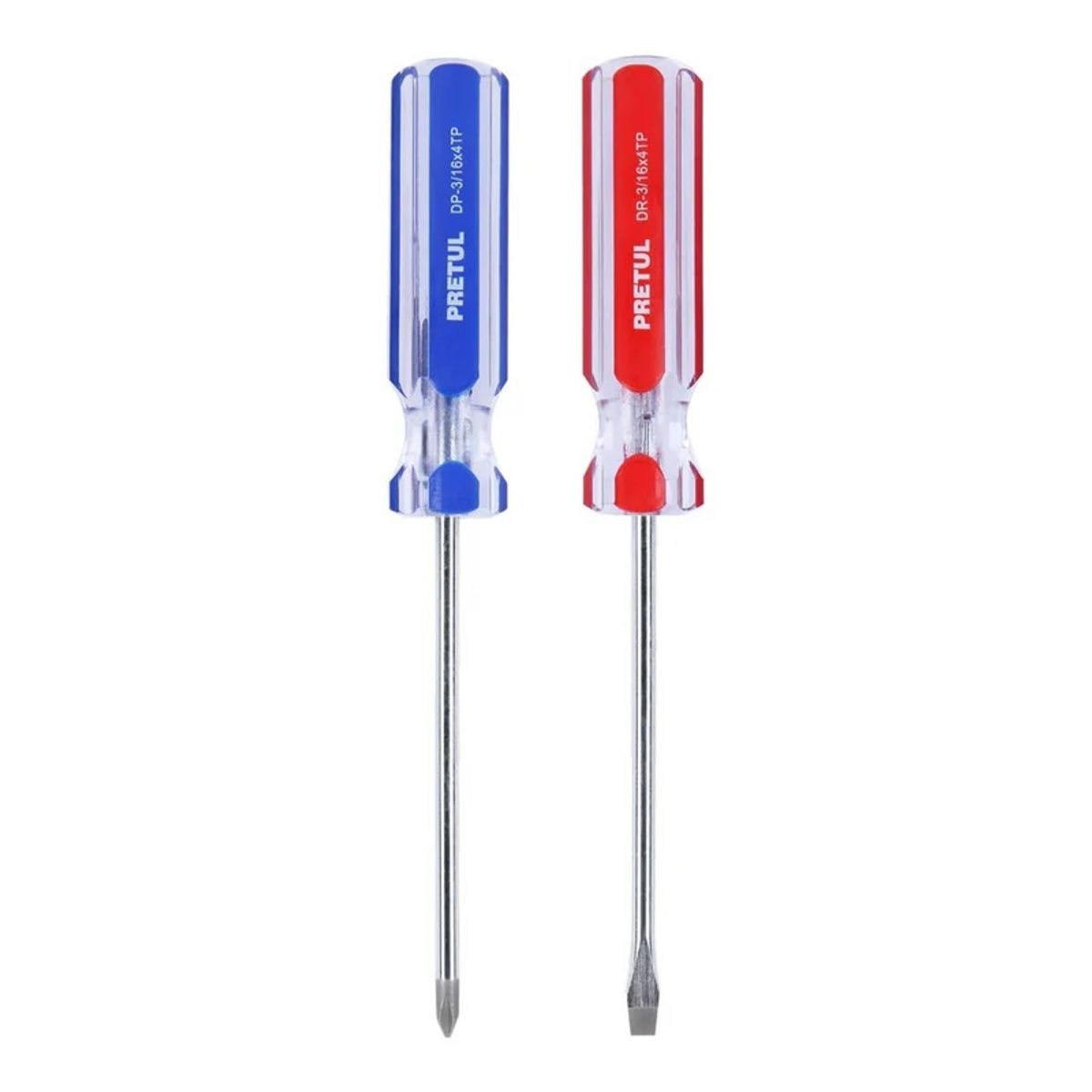 PRETUL - Desarmador Plano Y Estrella De 316 X 4pulg