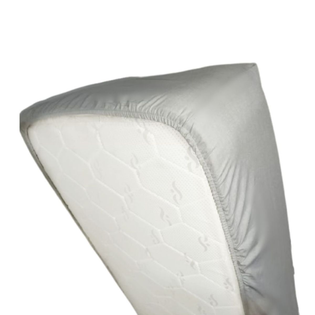 GENERICO - Sabanas Bajeras Bebés -Color plomo - 2 plazas pack 2 (UND)