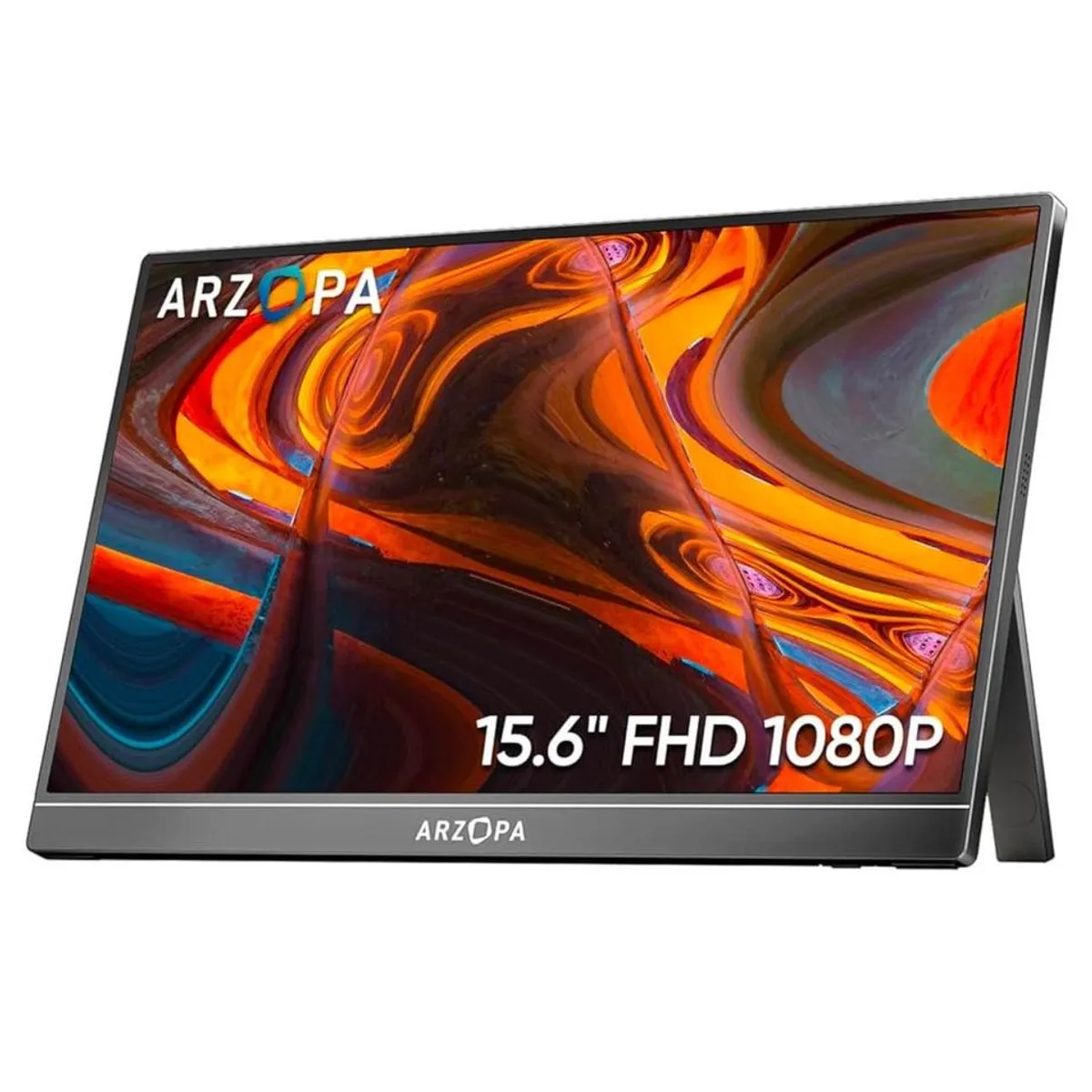 GENERICO - MONITOR PORTABLE ARZOPA 15.6 IPS 1080P FHD oficina viajes ULTRADELGADO