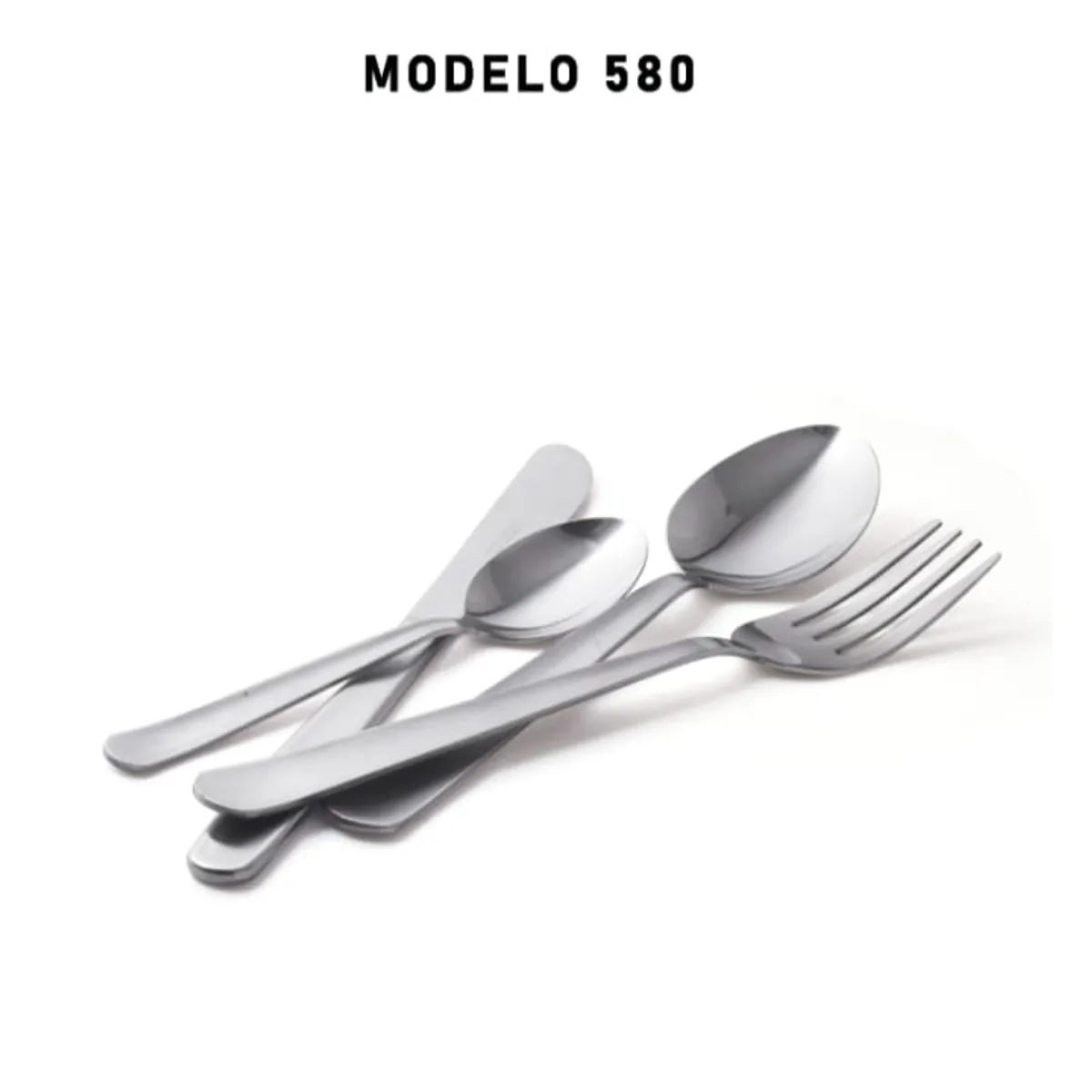 FACUSA - TENEDOR FACUSA SET 12 PIEZAS MODELO 580 PESADO ACERO INOXIDABLE