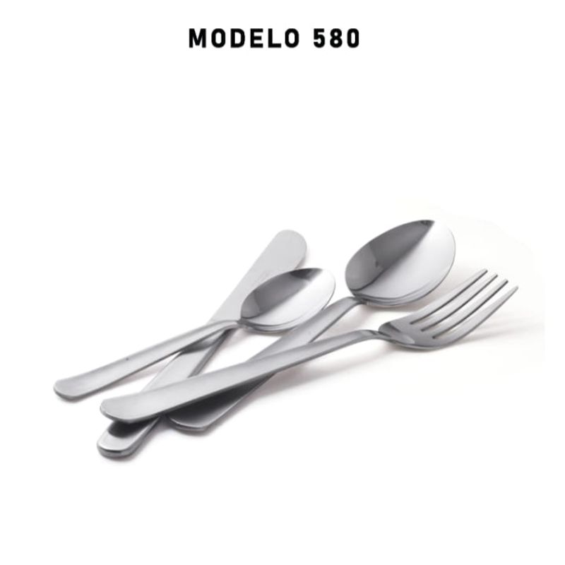 FACUSA - TENEDOR FACUSA SET 12 PIEZAS MODELO 580 PESADO ACERO INOXIDABLE