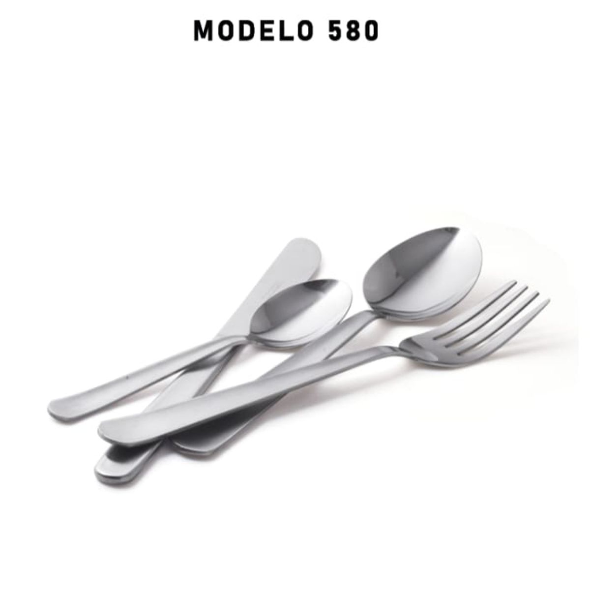 FACUSA - CUCHARA FACUSA SET 12 PIEZAS MODELO 580 PESADO ACERO INOXIDABLE