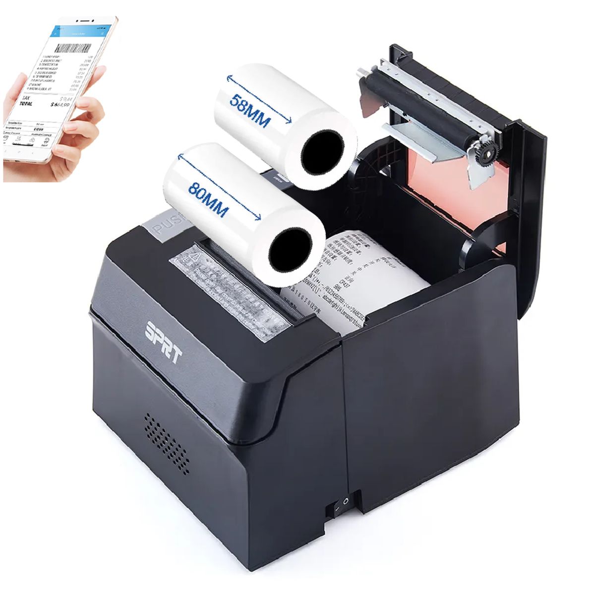OEM - Impresora Termica Ticket 80mm Bluetooth y USB POS892 SPRT