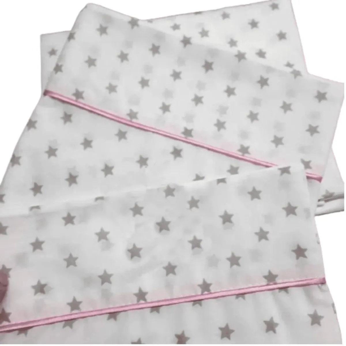 GENERICO - Sabanas de cuna - Juego - 3 piezas - Estrellitas Niña