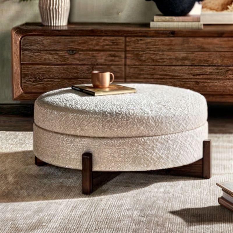 GENERICO - Puff Moritz Circular - Beige