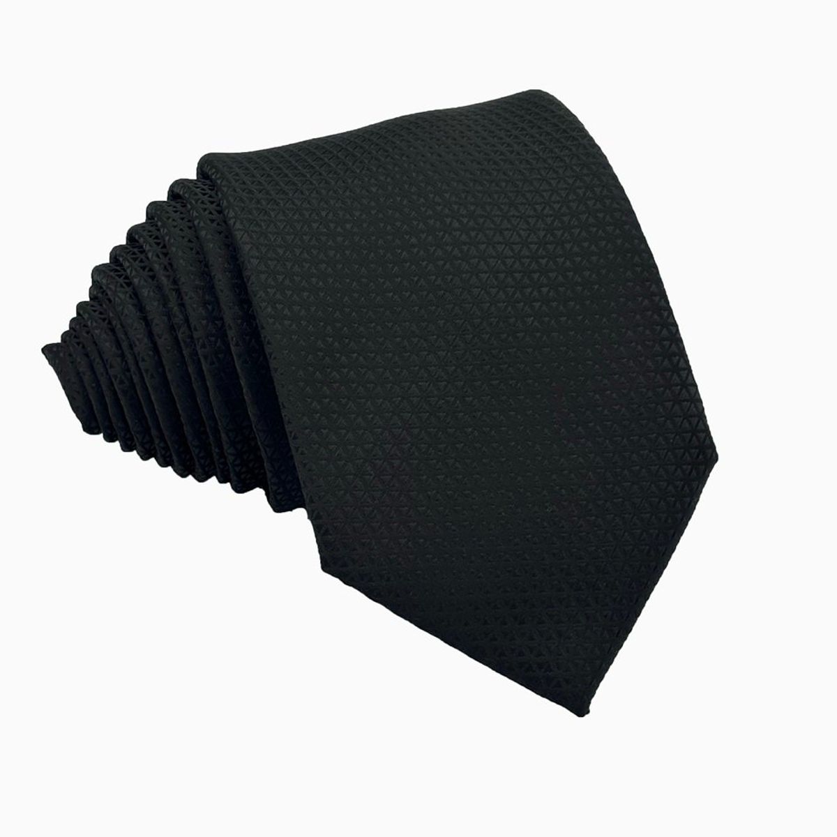 CHRISTIAN ARMAND - CORBATA CHRISTIAN ARMAND TEXTURIZADA COLOR NEGRO