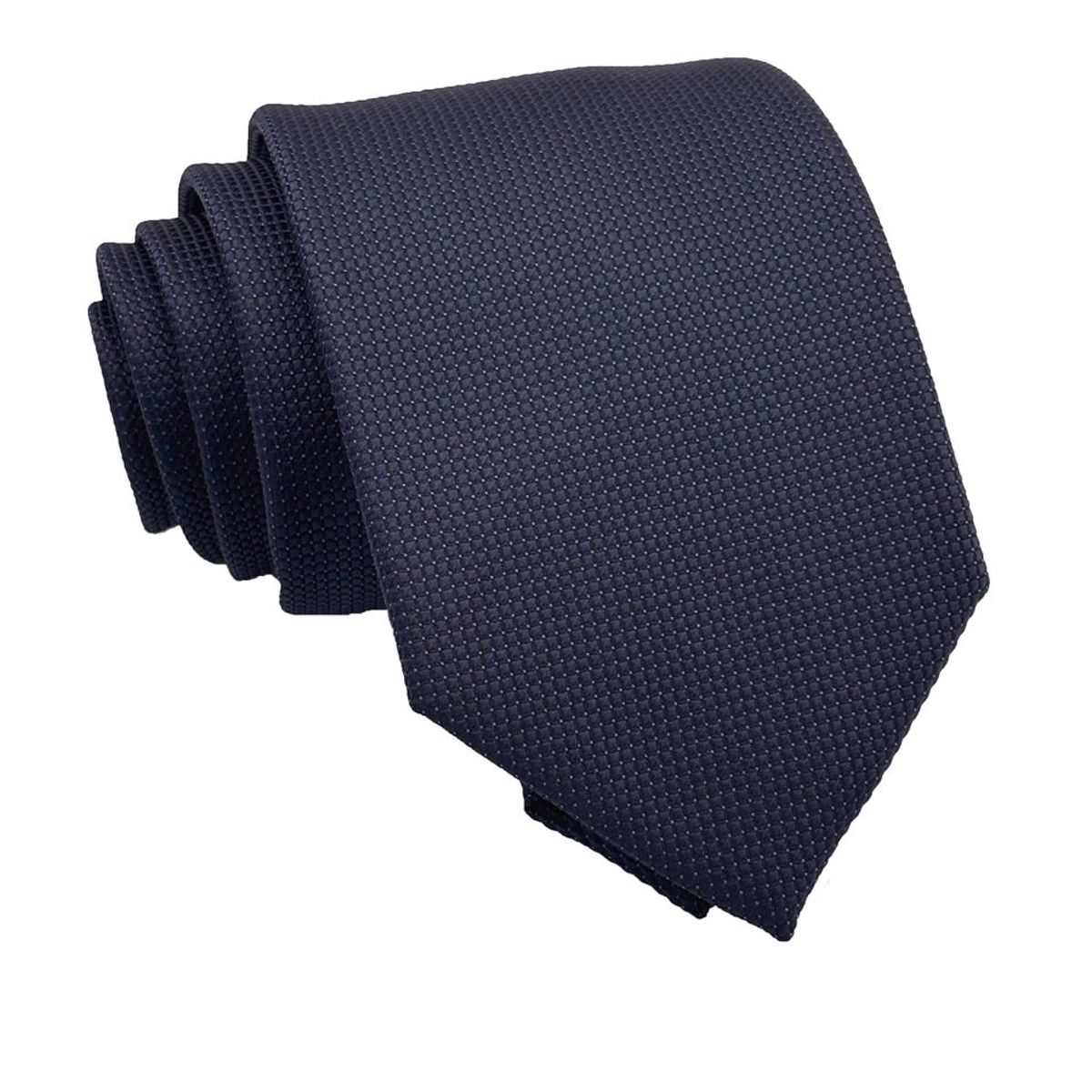 CHRISTIAN ARMAND - Corbata Mini Cuadros Azul Noche moda Clásica - Christian Armand