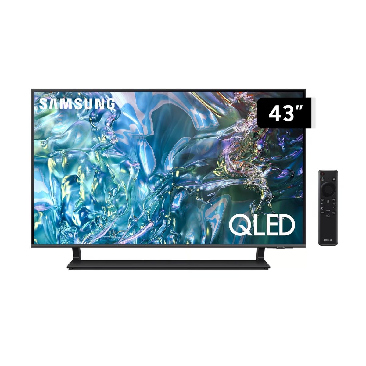 SAMSUNG - Televisor Samsung 43 QLED 4K Q65D Tizen Titan Gray