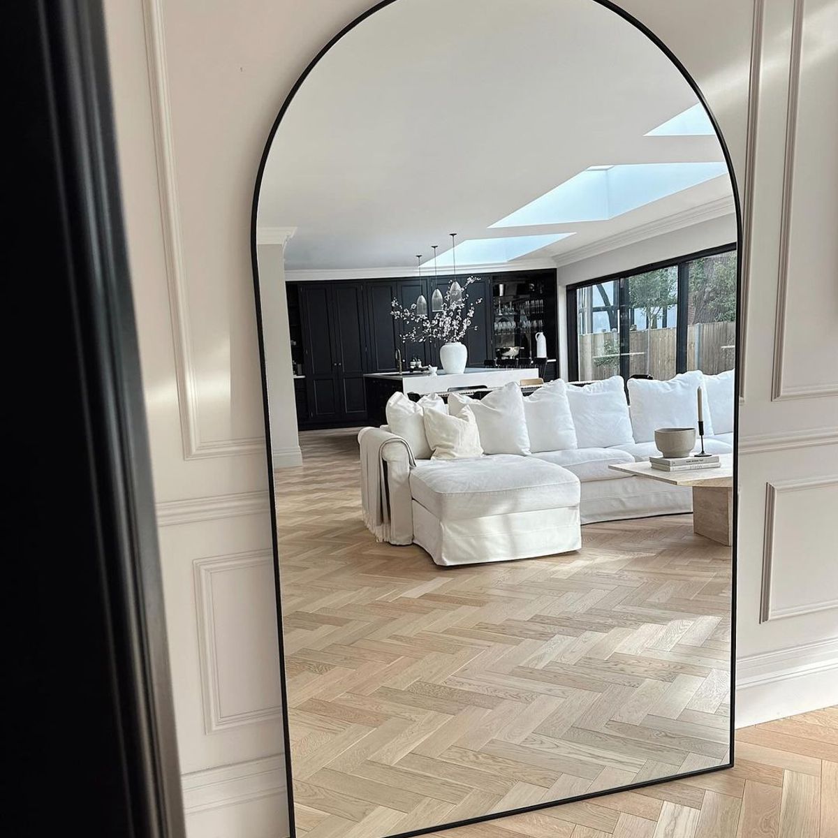 GENERICO - ESPEJO ARCO HARRISON DE METAL 180x110 MT