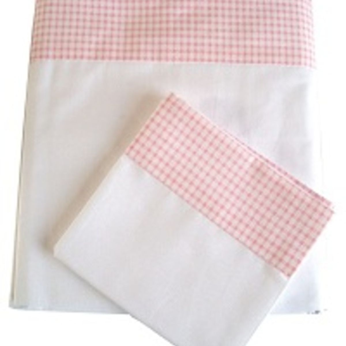 GENERICO - Sabanas de cuna - Juego - 3 piezas - Blanco Niña