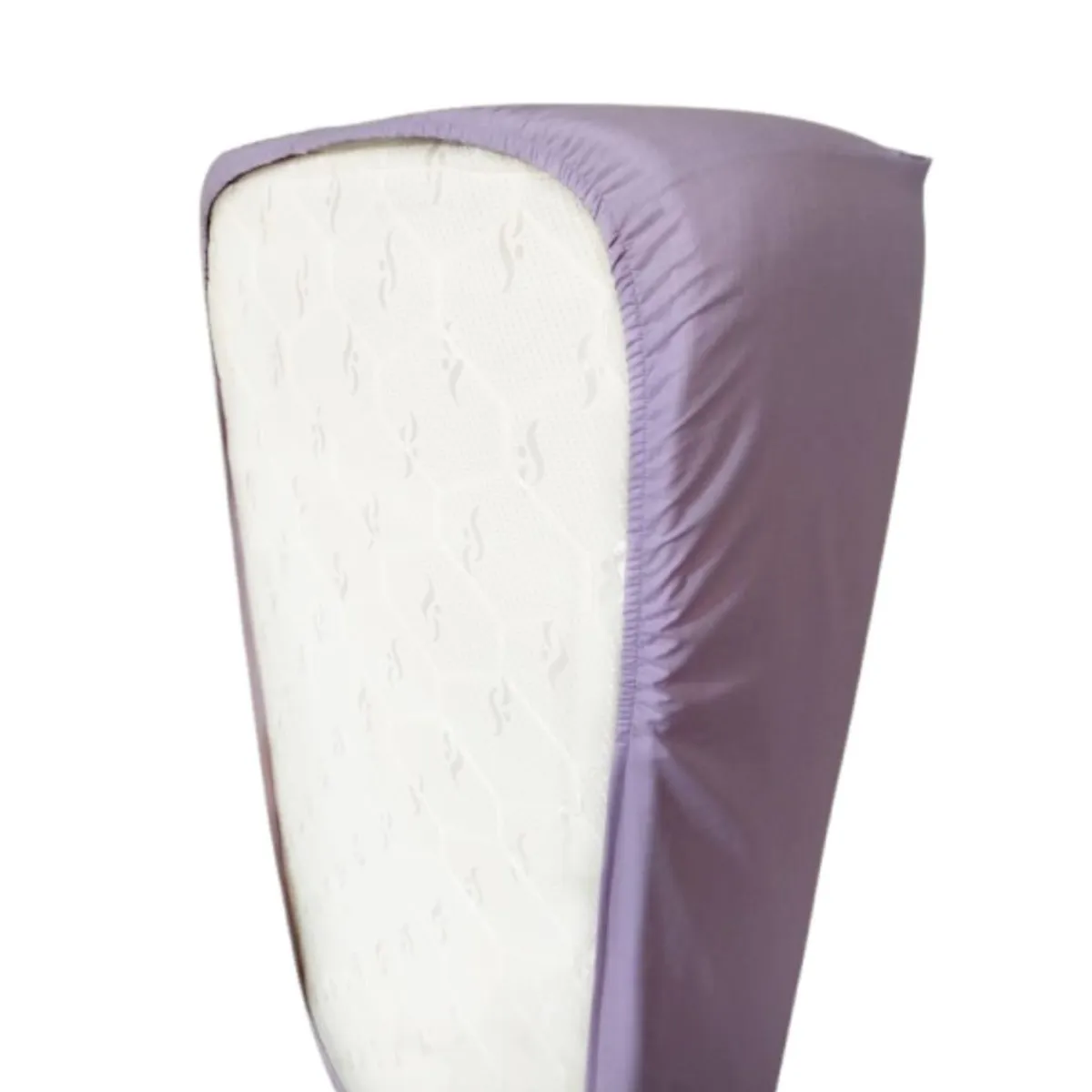 GENERICO - Sabanas de cuna - Juego - 3 piezas - Lila Niña