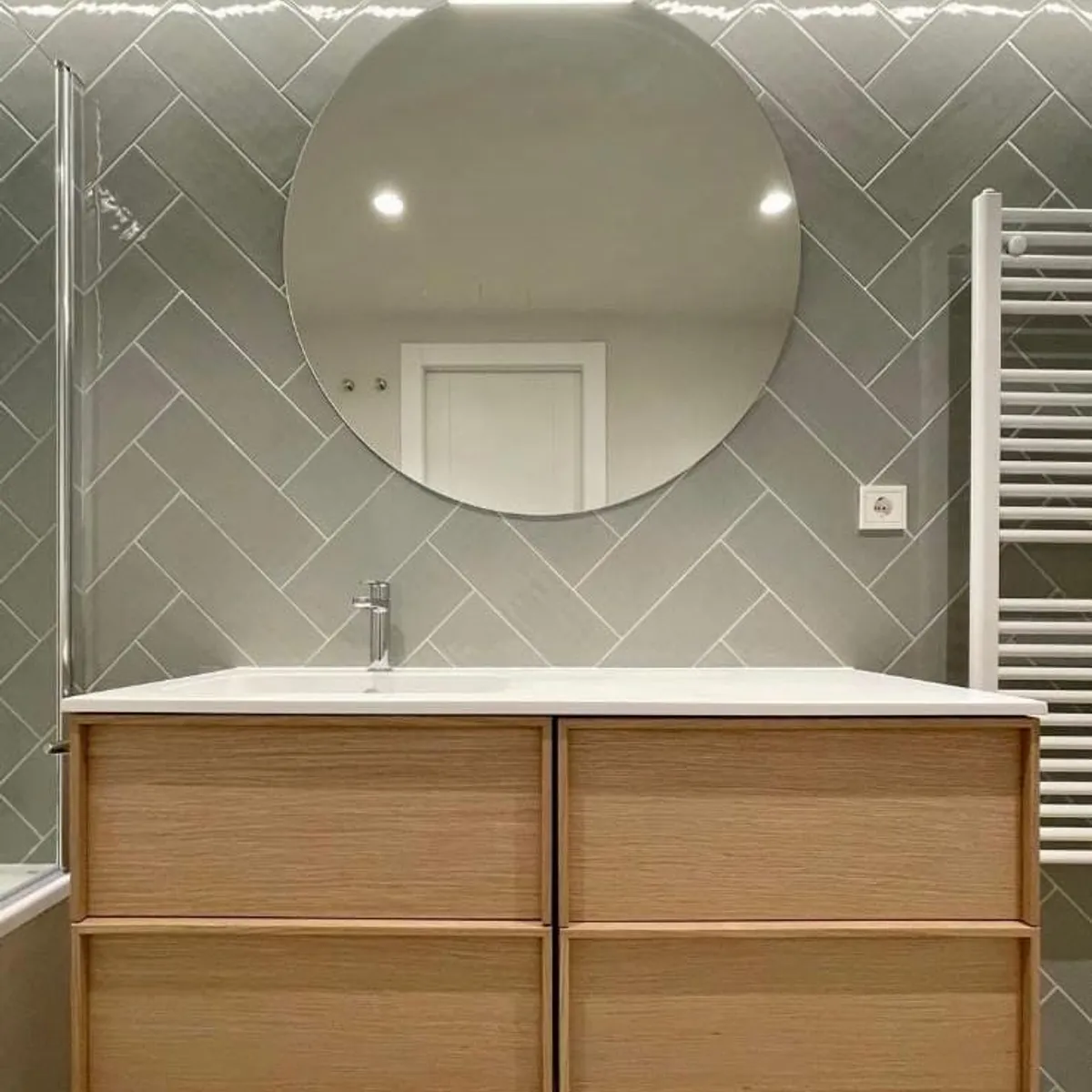 GENERICO - ESPEJO PULIDO DE 80 CM