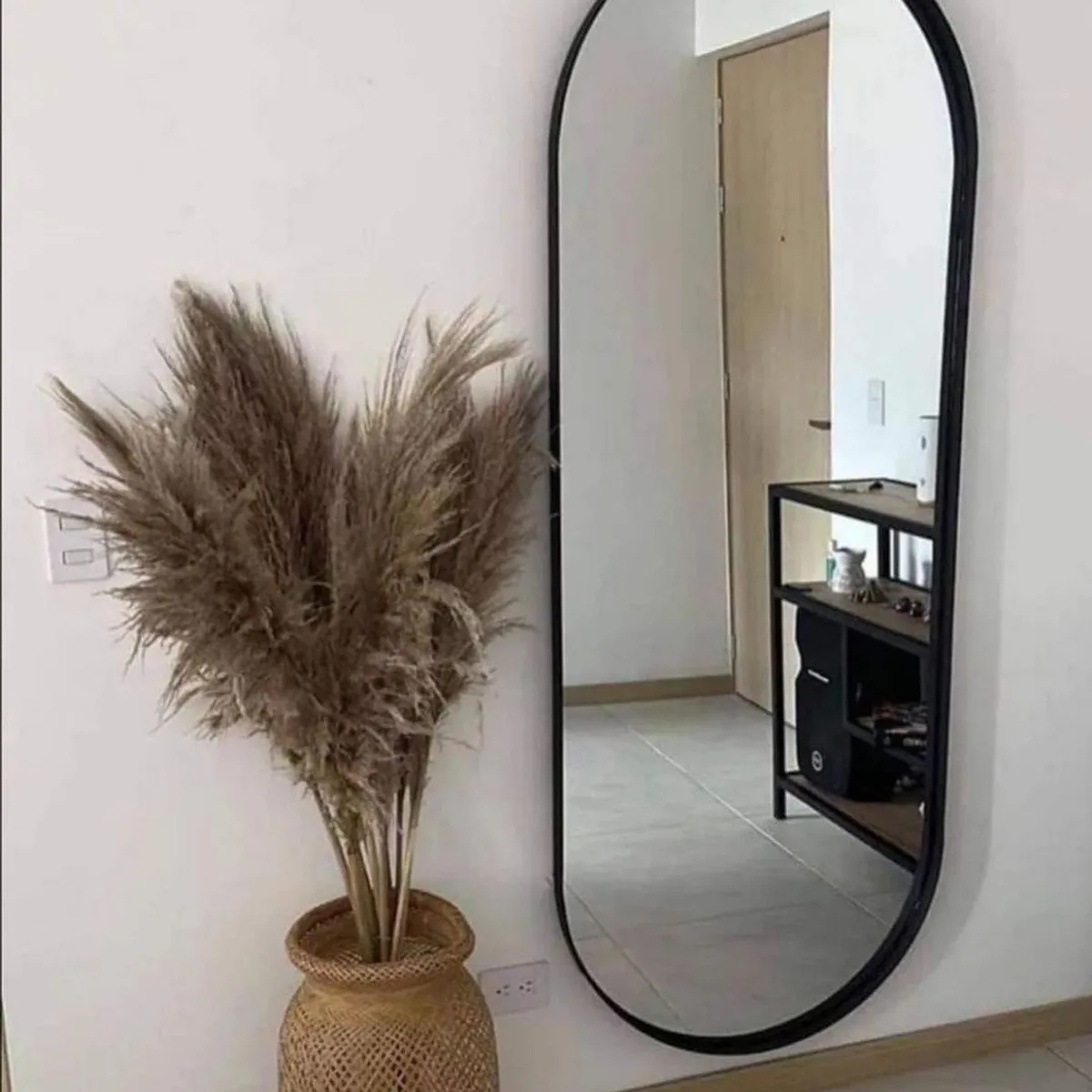 GENERICO - Espejo Ovalado Sofia 140x50 cm