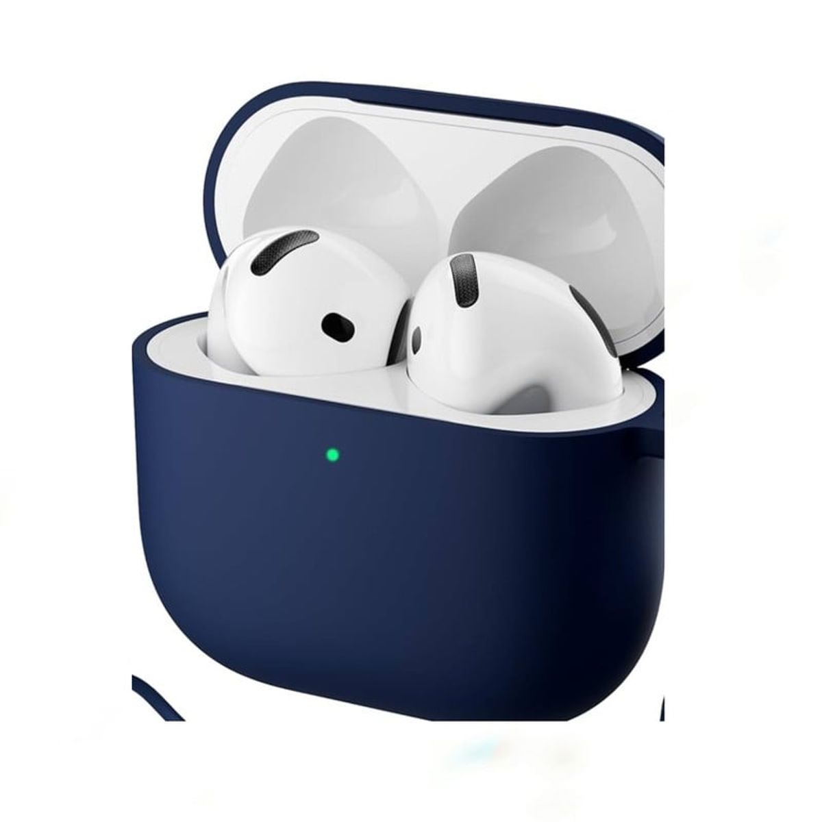 GENERICO - Case Silicona Para Airpods 4 - Azul