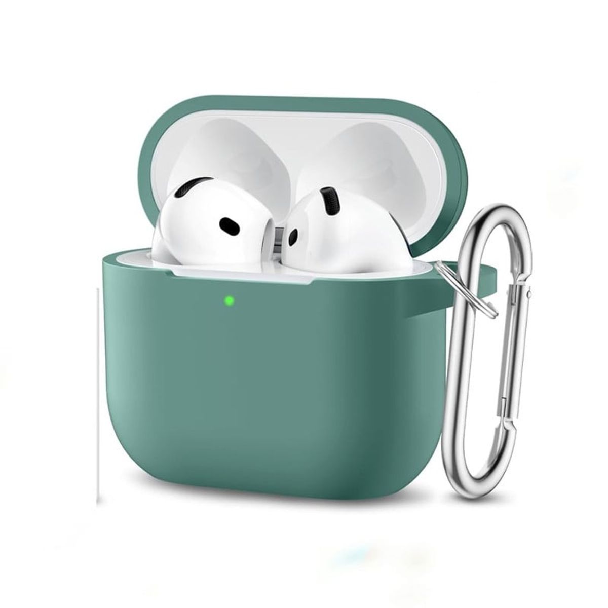 GENERICO - Case Silicona Para Airpods 4 - Verde