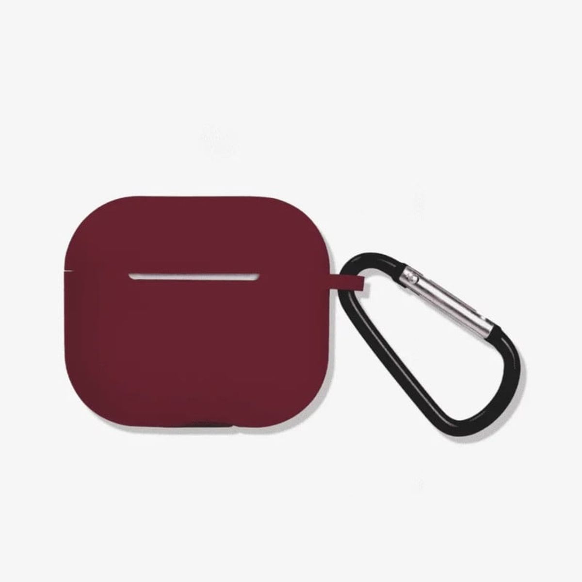 GENERICO - Case Silicona Para Airpods 4 - Guinda