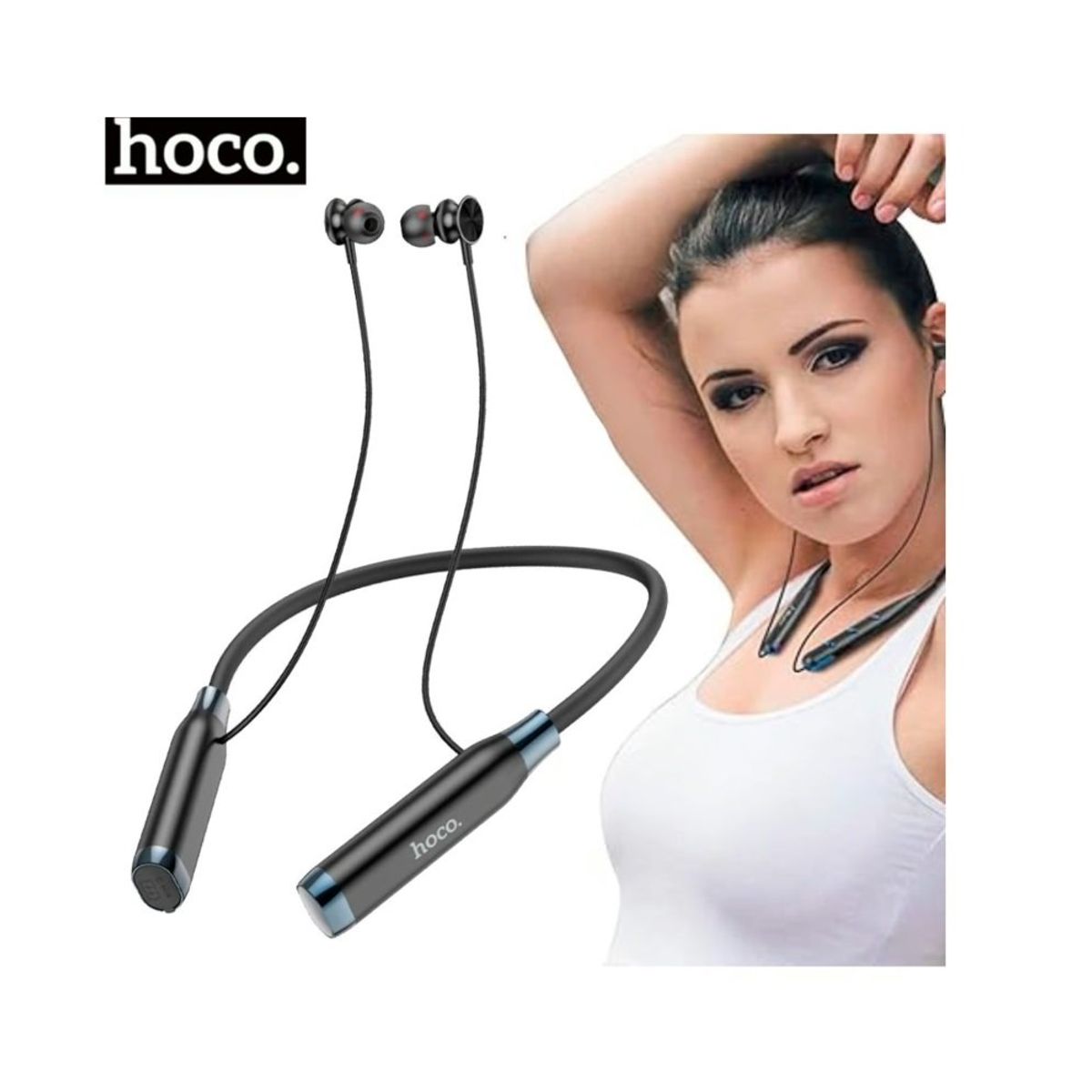 HOCO - Audifono Deportivos Inalambricos Bluetooth 120 horas Hoco ES62