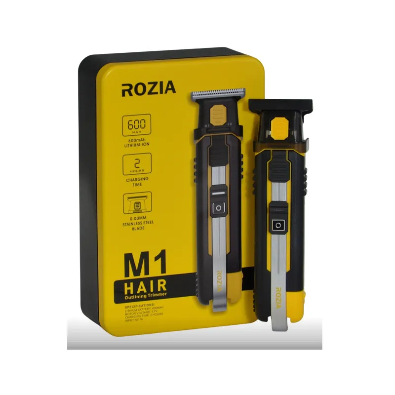 PREMIUM - Maquina Corta Pelo Patillera Rozia HQ-M1 Recargable