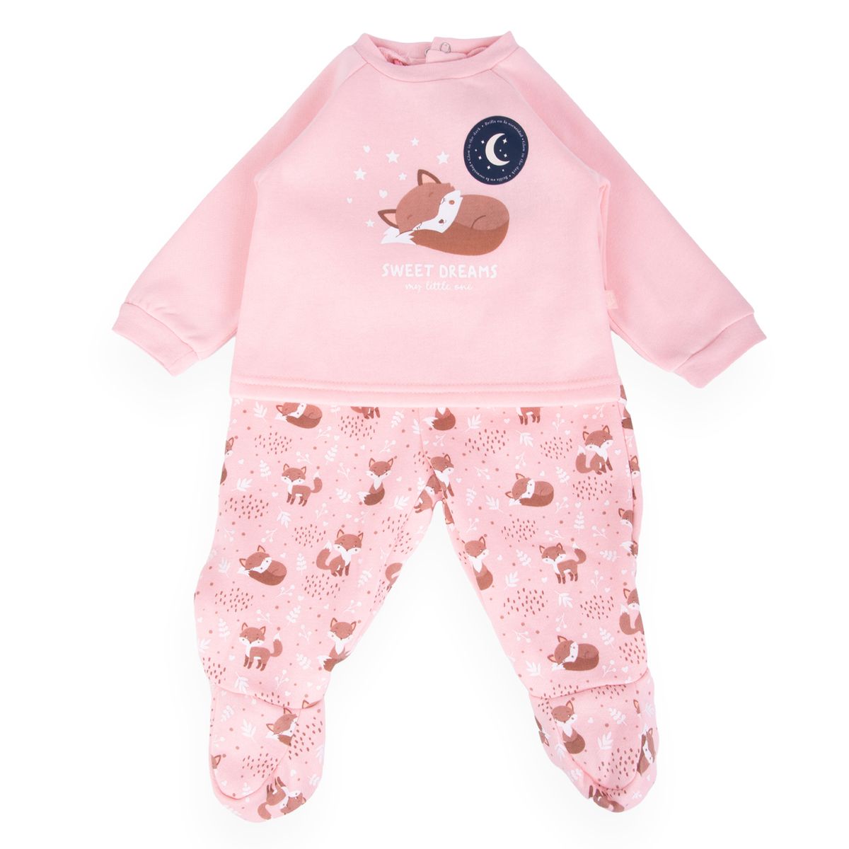 PILLIN - Pijama Bebe Niña PILLIN PVB401-25ROS