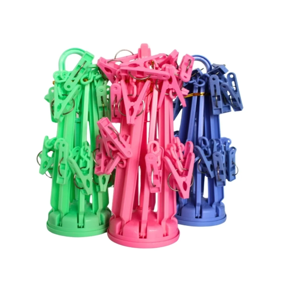 GENERICO - Colgador perchero de ropa con 16 ganchos