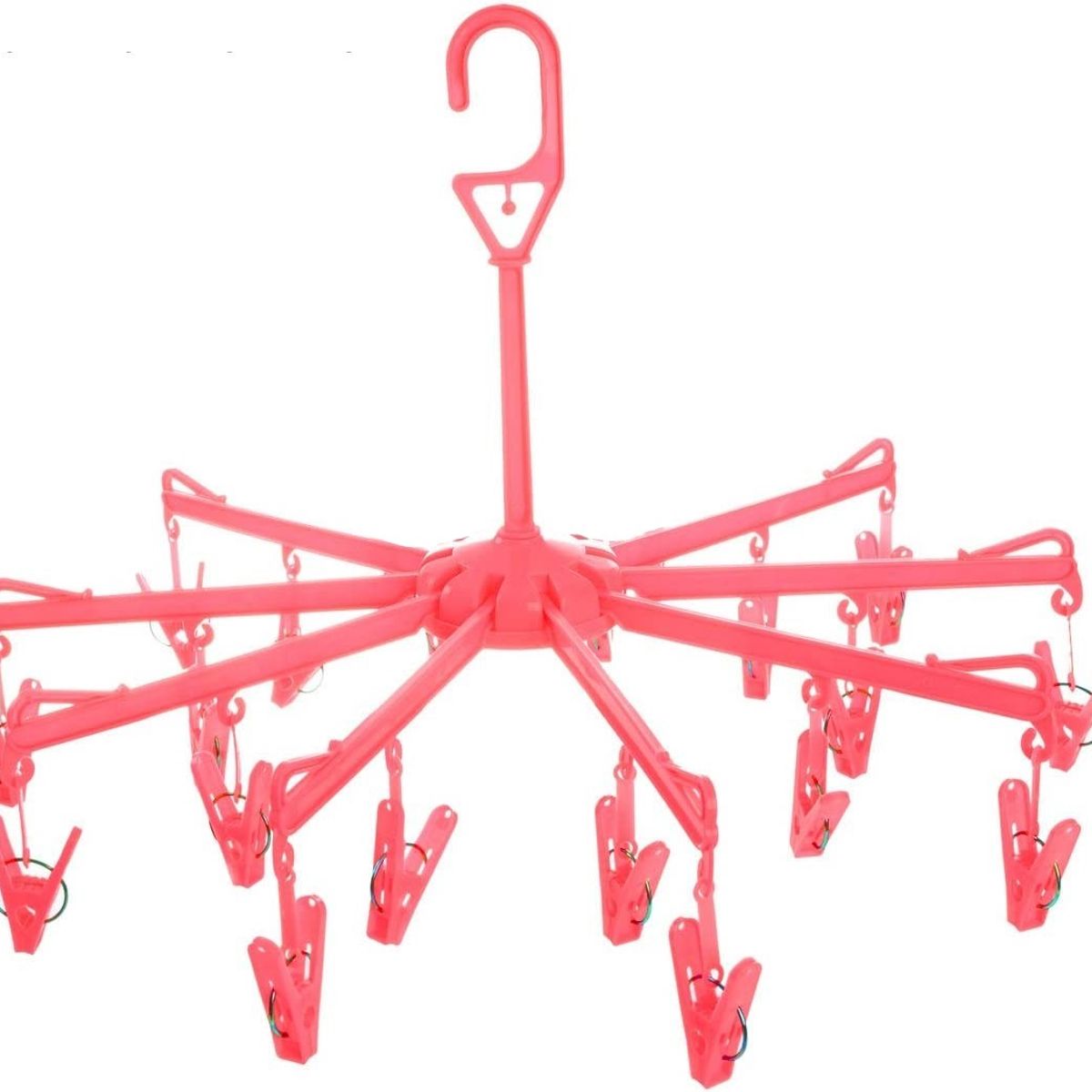 GENERICO - Colgador perchero de ropa con 16 ganchos