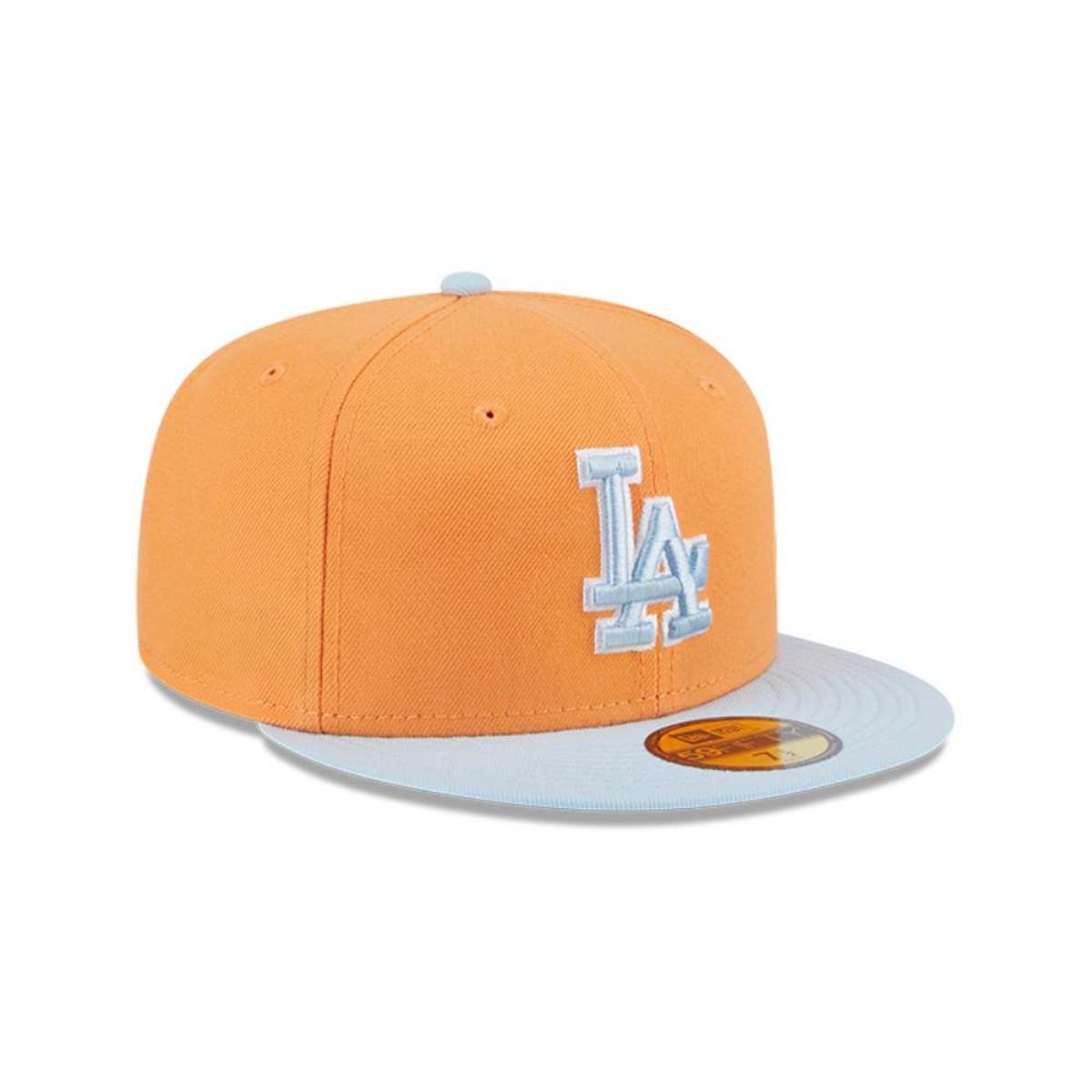 New Era - Gorra 59Fifty Los Angeles Dodgers Color Pack Orange MLB