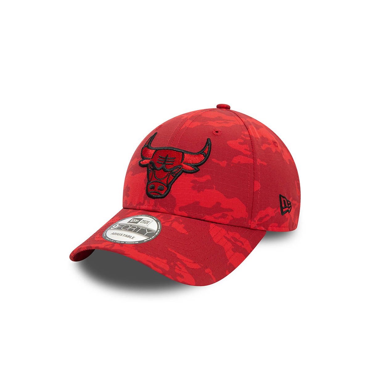 NEW ERA - Gorra 9Forty NBA Chicago Bulls NBA Camo Aop Red