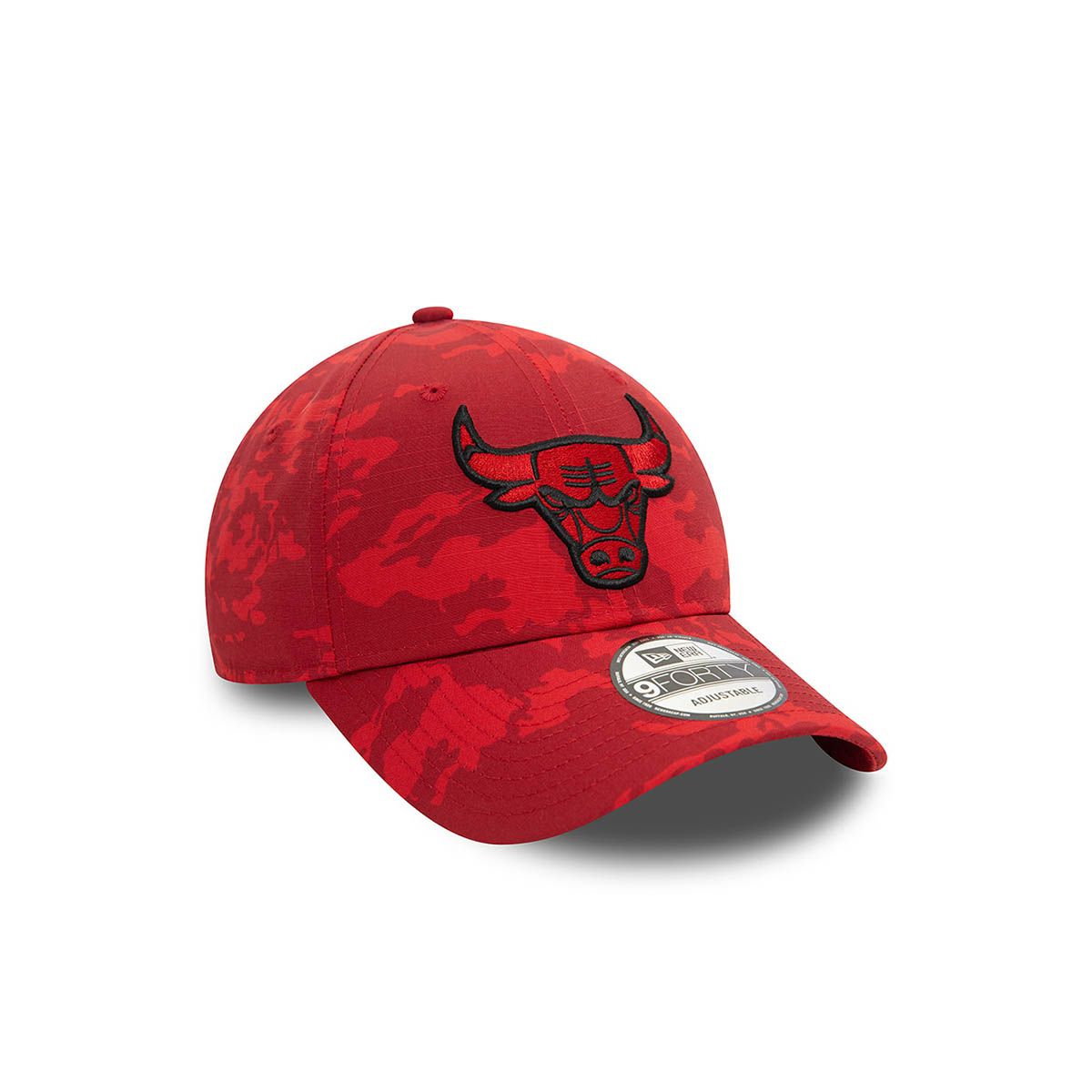 NEW ERA - Gorra 9Forty NBA Chicago Bulls NBA Camo Aop Red