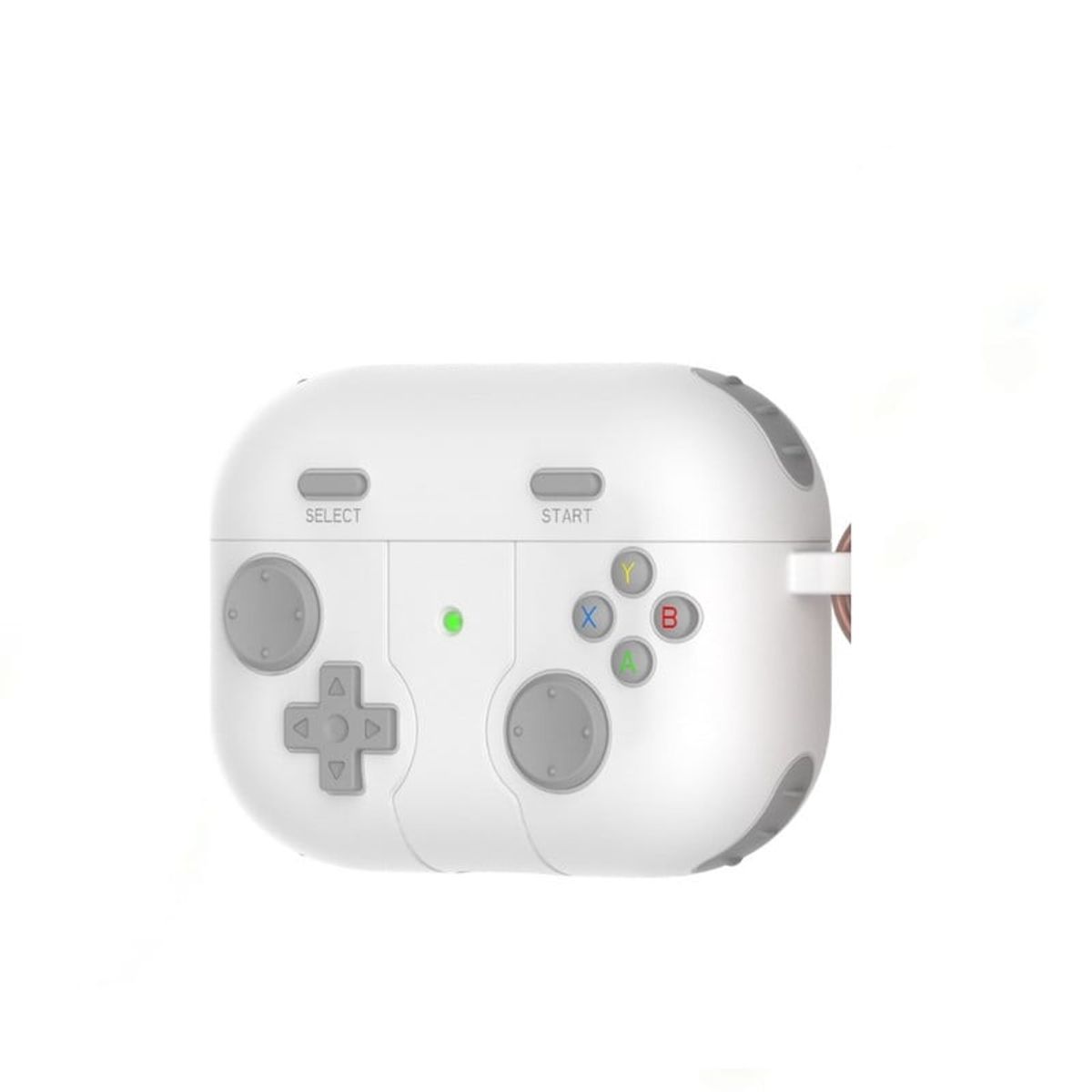 GENERICO - Funda Silicona Nintendo Para Airpods 4 - Blanco