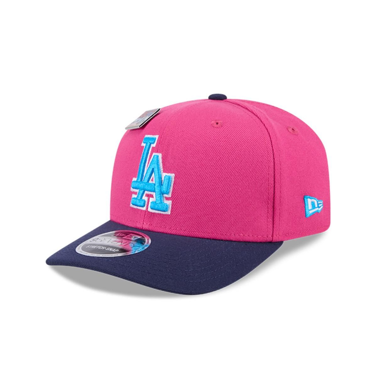 NEW ERA - Gorra 9Seventy MLB Los Angeles Dodgers Chew Dark Pink