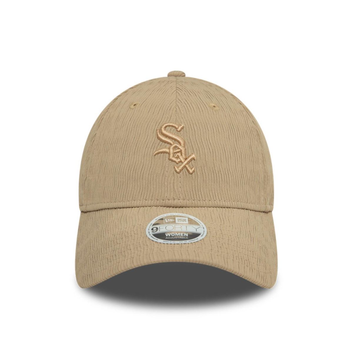 NEW ERA - Gorra 9Forty MLB Chicago White Sox Ruching Beige