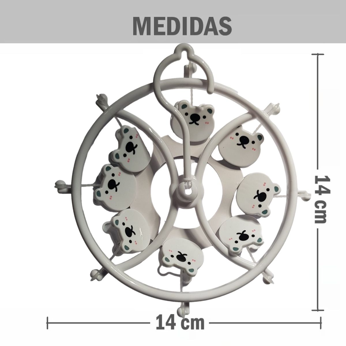 GENERICO - Colgador perchero de ropa con 8 ganchos - Diseño de Perro