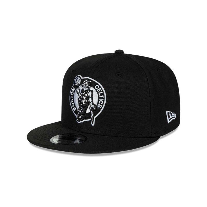 NEW ERA - Gorra 9fifty Boston Celtics Chain Stitch Black