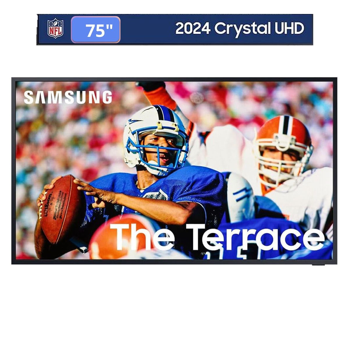 SAMSUNG - Televisor Samsung 75 pulg. Crystal UHD 4K Tizen Os Smart Tv 75DU8000