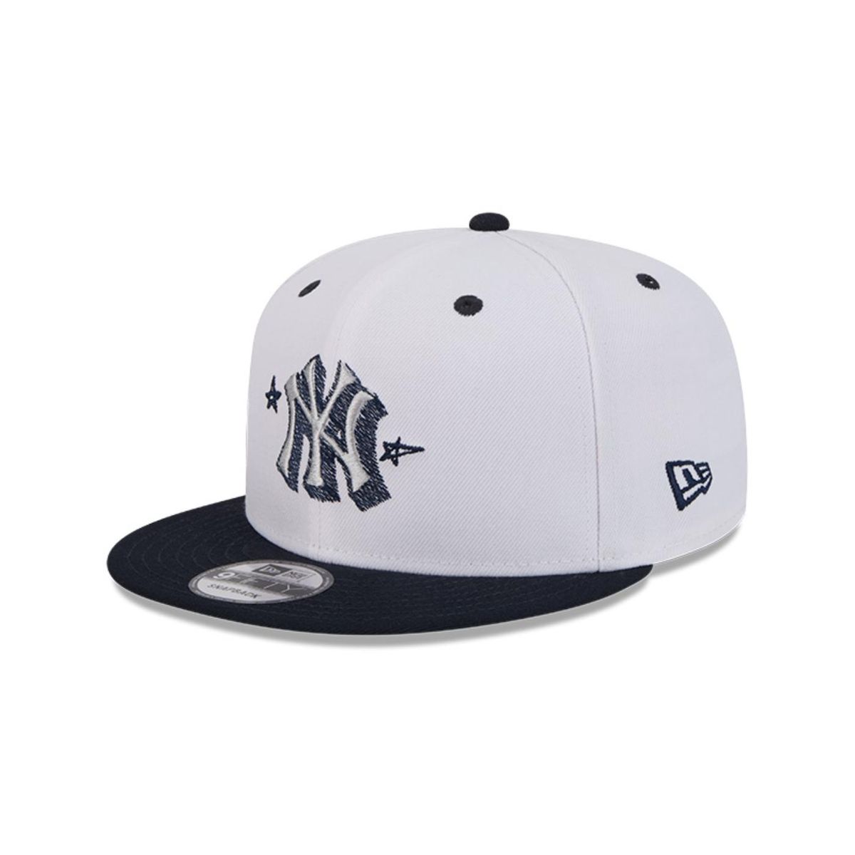 NEW ERA - Gorra 9fifty New York Yankees MLB Official Doodles White