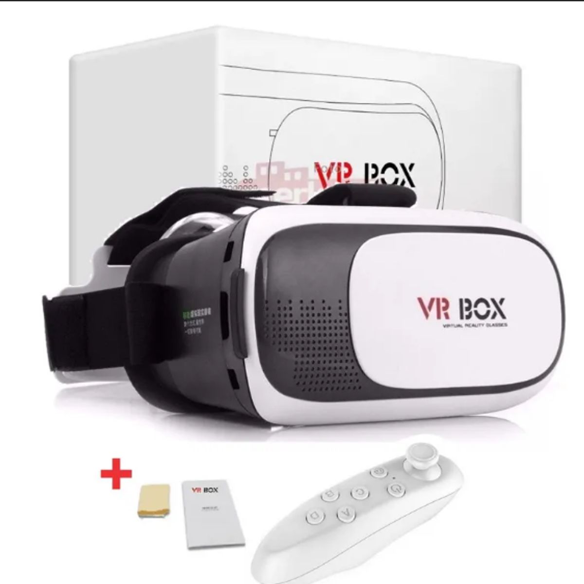 GENERICO - Lentes De Realidad Virtual Vr Box 360° Control Vr Bluetooth