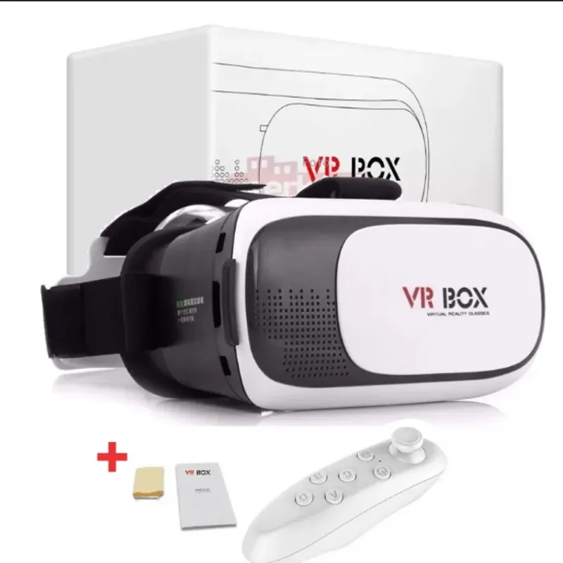 GENERICO - Lentes De Realidad Virtual Vr Box 360° Control Vr Bluetooth