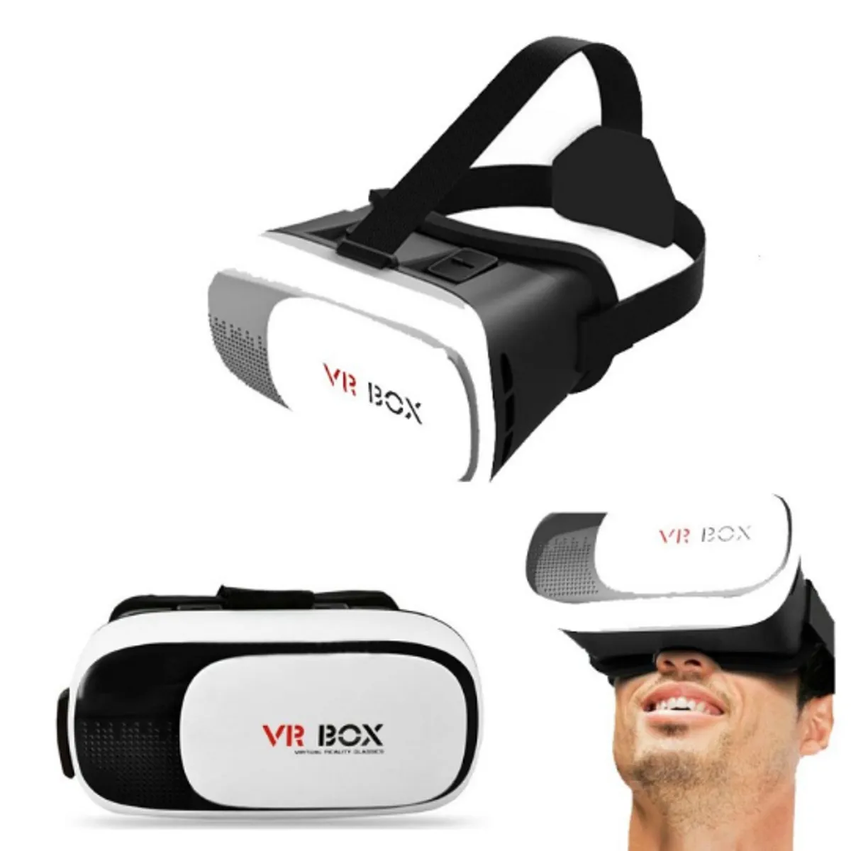 GENERICO - Lentes De Realidad Virtual Vr Box 360° Control Vr Bluetooth