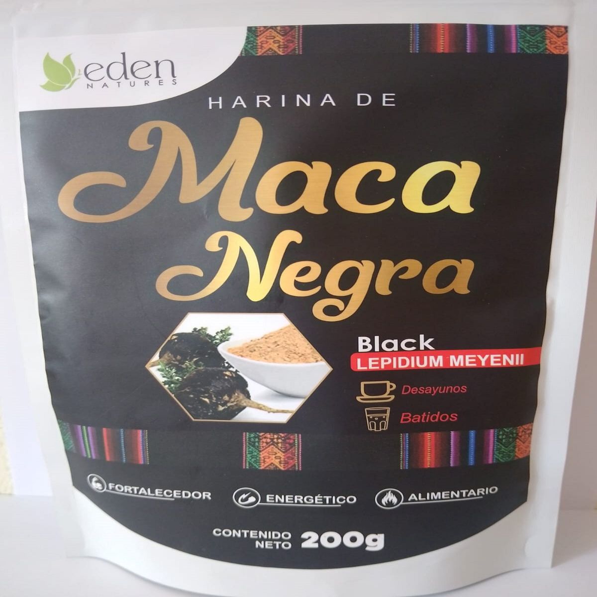 GENERICO - 02 MACAS NEGRAS EN POLVO DE 200GR - Eden Natures