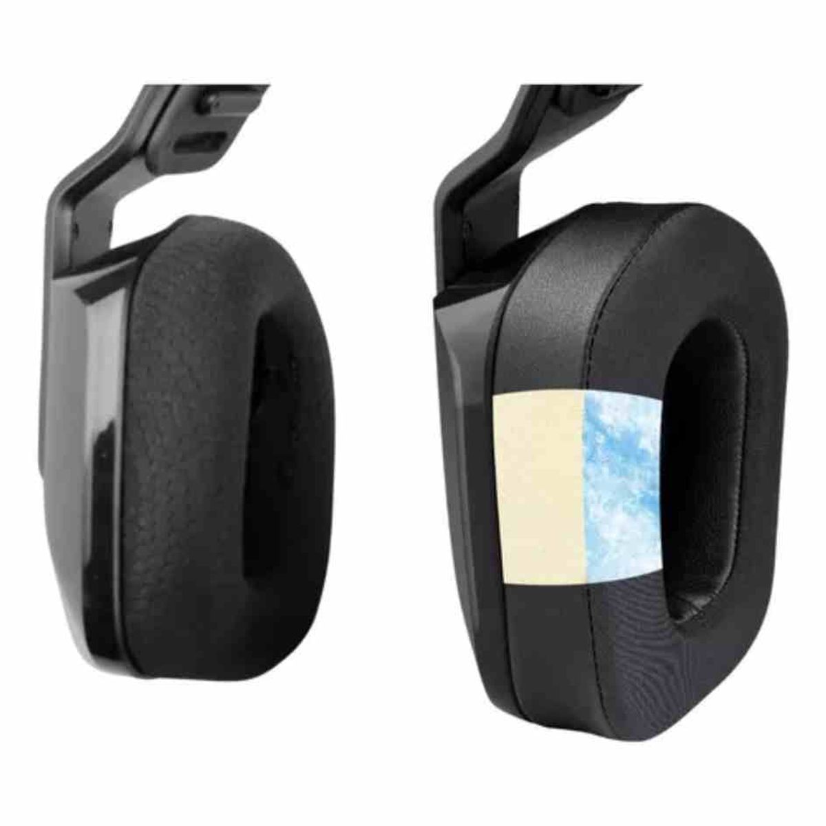 GENERICO - Almohadillas Para Audífono Logitech G733 G335 con Gel Refrigerante Negro