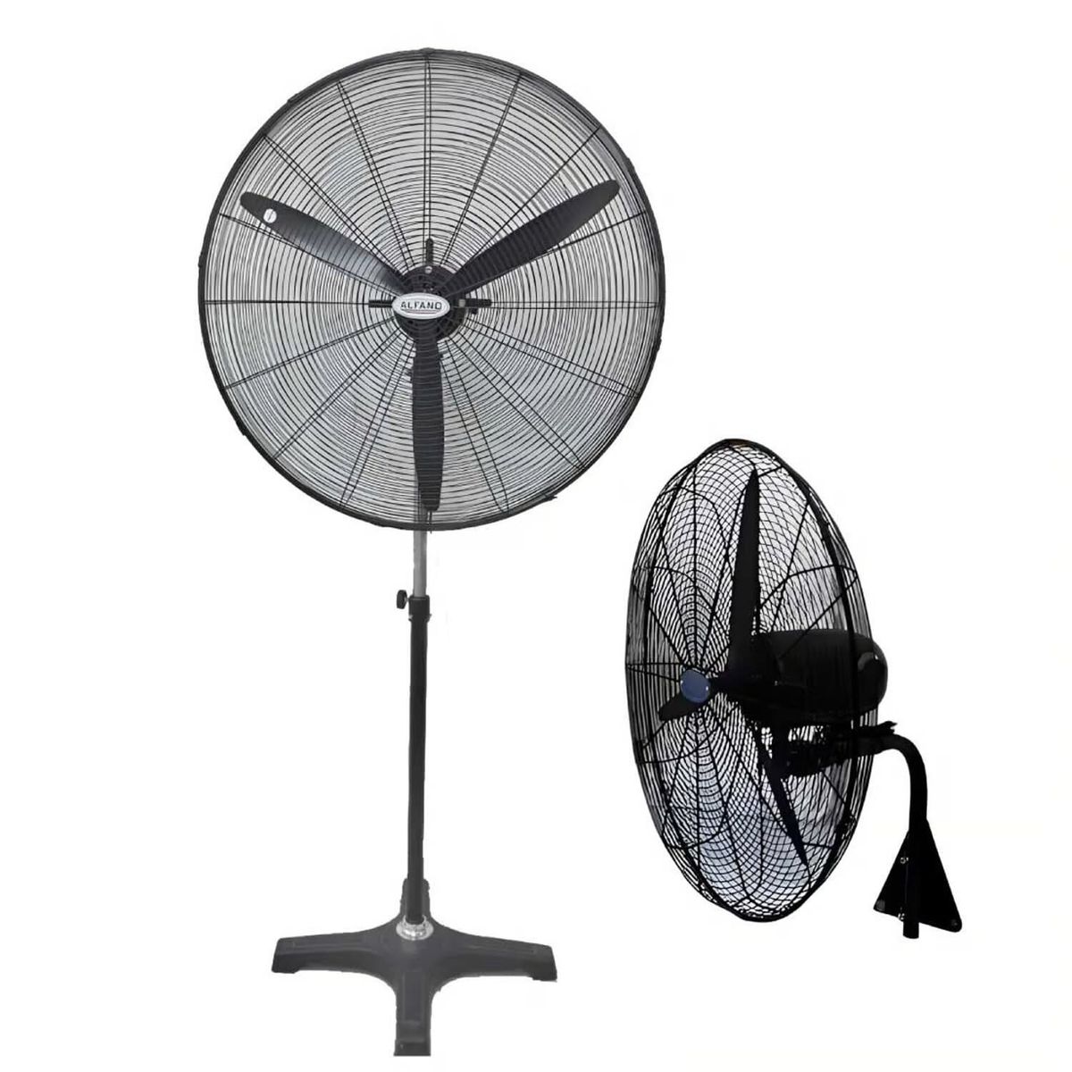 GENERICO - VENTILADOR INDUSTRIAL  2 EN 1  200W  3 HELICES