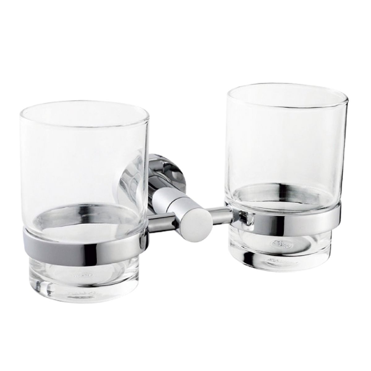 XM - PORTACEPILLO DIENTES DE ACERO CON VIDRIO ADB6702AC