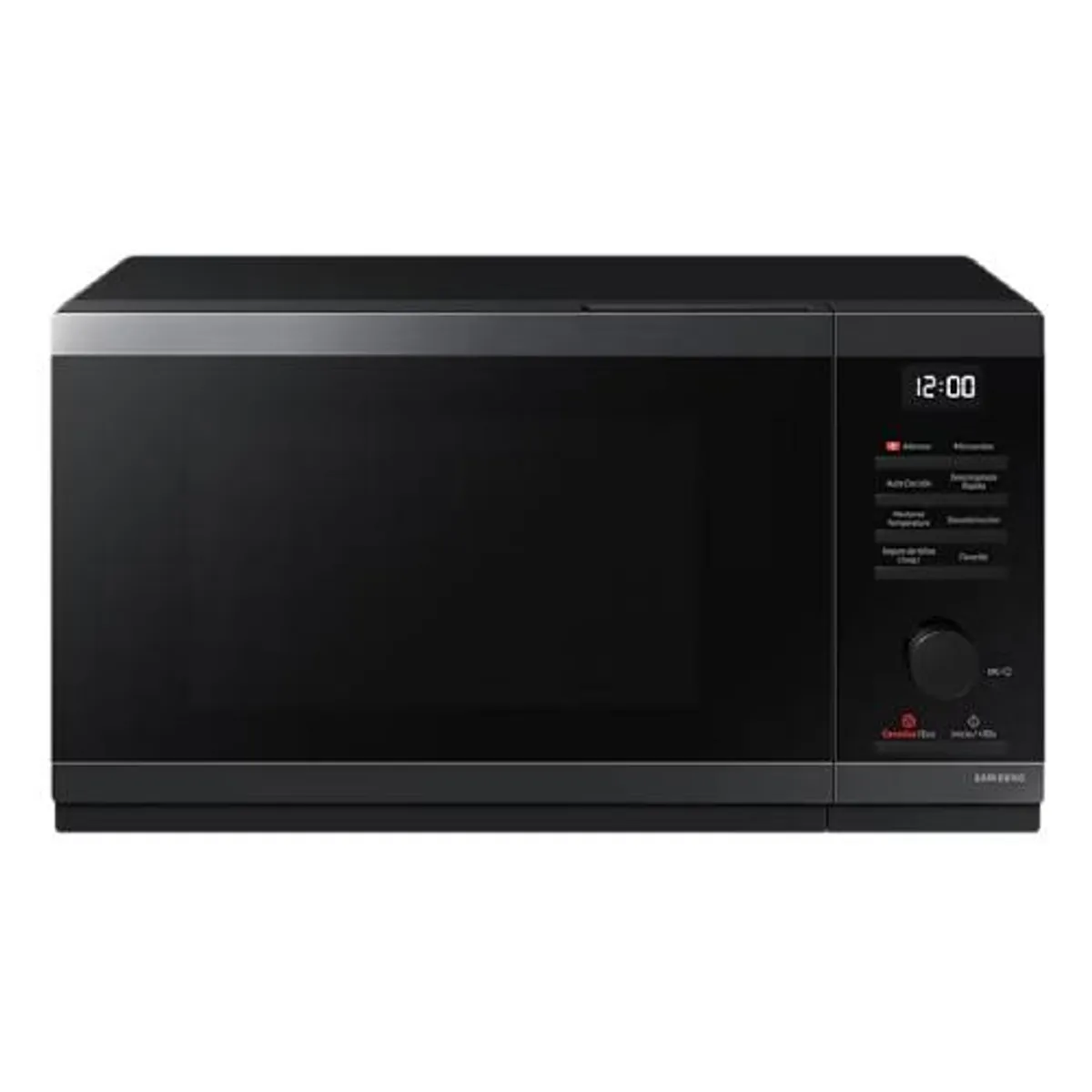 SAMSUNG - MICROONDAS SAMSUNG de 23 LT Acero Inoxidable Negro