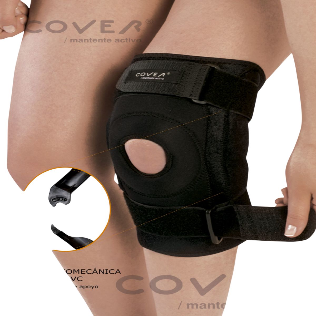 COVER - Rodillera Articulada Cerrada Talla SM COVER